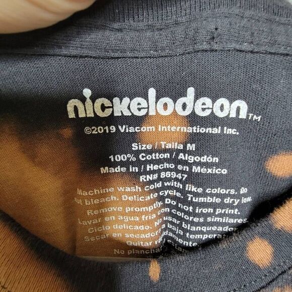 Nickelodeon Rugrats Bleach Dyed Short Sleeve Graphic Tee Medium - Picture 5 of 8